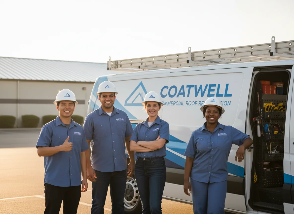 Commercial roof coating company in Elbing, KS